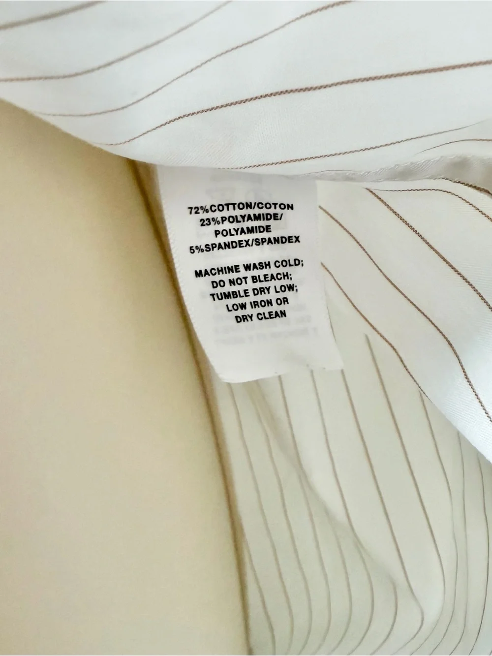 Lafayette 148 New York Helen Oversize Stripe Cotton Button Up Shirt - Picture 9 of 11